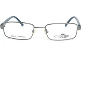 Chesterfield CH460 1J1 Gunmetal Rectangular Mens Eyeglasses Frames H1220‎